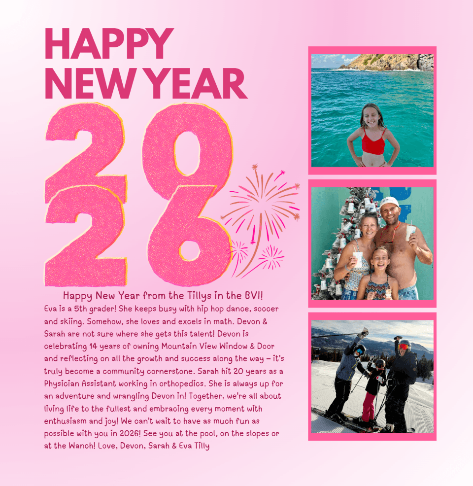 The Tilly Family - Devon, Sarah, and Eva - 2026